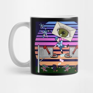 Lofi Mailman Chillpop Psychedlic (2) Mug